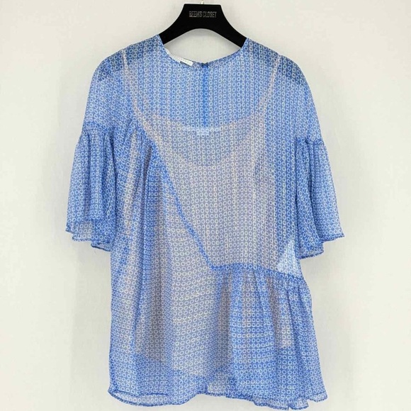 Stella McCartney blouse blue S